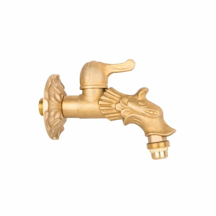 Nostalgie Auslaufventil Drachenkopf Hebel 1/2&quot;