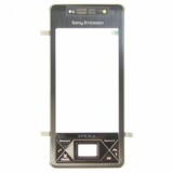 Carcasa Fata Originala Neagra cu Tastatura Sony Ericsson X1