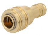 Conector rapid alamă 35bar cu etanșare NBR