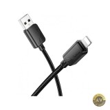 Cablu Date si Incarcare USB-A - Lightning HOCO X113 18W 1m Negru