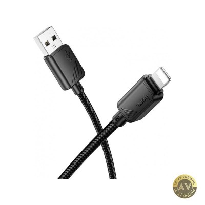 Cablu Date si Incarcare USB-A - Lightning HOCO X113 18W 1m Negru foto