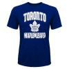 Toronto Maple Leafs tricou de copii All Time Great Triblend navy - Dětsk&eacute; XL (14 - 16 let)