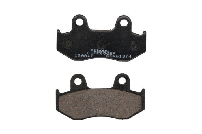 Lichidare: SET FRANA SPATE, MATERIAL FRICTIUNE ECO -EF 81, 4X42,2X8,3 MM