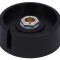 Buton rotativ negru cu indicator poliamidă &Oslash;6mm 40x16mm