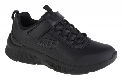 Pantofi pentru adidași Skechers Microspec-Classmate 302607L-BBK negru foto