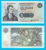 Scotia (p#218) 5 Pounds 2002 UNC &#039;Șoarece / Burns&#039; serie: 667873 Clydesdale Bank