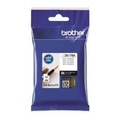 Cartus inkjet original LC3617 BK/C/Y/M pentru Brother, 550 pagini - Negru