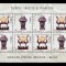 RO 2004 LP 1658a &quot;Obiecte ceramica - Em . Comuna RO-CN ,mcoala 4 serii&quot; , MNH