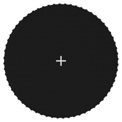 vidaXL Podea din țesătură pentru trambulină rotundă de 3,66 m, negru foto