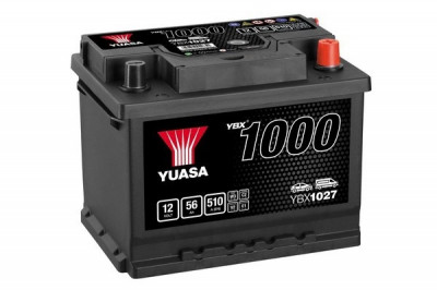 Baterie Yuasa 12V 56AH/510A YBX1000 CACA (R+ Standard) 243x175x190 B13 (pornire) foto