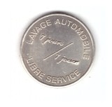 Jeton Franta spalatorie auto Lavage automobile, stare buna, curat