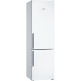 Combină frigorifică Bosch KGN39VWEP, NoFrost, 366 L, Compartiment VitaFresh 0&deg;C, Suport sticle, Clasa E, H 203 cm, Alb