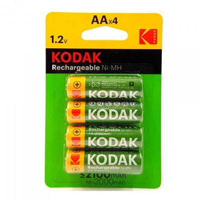 Set 4 Acumulatori Ni-Mh Ready to Use tip R6 1.2V 2100mAH Kodak foto