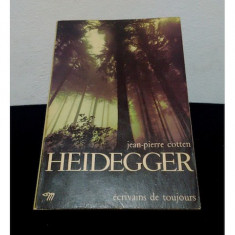 Heidegger Jean-Pierre Cotten