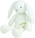 Jucarie Plus Jemini Fosforescenta 30cm Iepure Luminou Alb