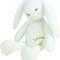 Jucarie Plus Jemini Fosforescenta 30cm Iepure Luminou Alb