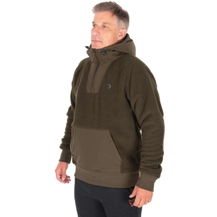 Jacheta FOX Sherpa Hybrid Jacket, Olive, Marime M
