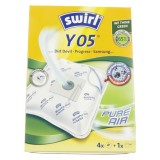 Y05 SACI ASPIRATOR Y 05/4 CONF-4BAGS AIRSPACE MICROFIBRA SP1705005 pentru aspirator Severin DELONGHI