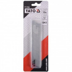 Set 10 lame pentru cutter Yato YT-7530, SK5, 25x0.7 mm