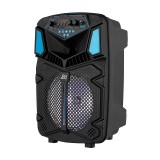 Cumpara ieftin Boxa Portabila Karaoke JRH H8, 300W, Bluetooth, USB, SD, AUX, Radio, Telecomanda + Microfon, Autonomie 8h