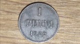 Finlanda ducat sub imperiul rus - moneda de colectie foarte greu de gasit - 1 penni 1902 - impecabila !