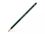 Creion grafit 6B Faber-Castell Castell 9000, hexagonal, fara guma, Faber Castell