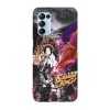 Husa compatibila cu Oppo A76, Viceversa, model Yoh and Amidamaru Shaman King, Silicon, TPU, Transparent, Carcasa