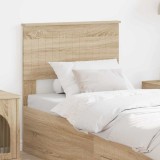 vidaXL Tăblie cap cu headboard Stejar Sonoma 75 cm Lemn compozit 888487