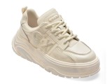 Cumpara ieftin Pantofi sport GRYXX albi, 11028, din piele naturala