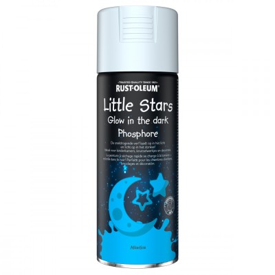 Vopsea Glow In The Dark, Rust-Oleum, Little Stars, Atlantica, Albastru, 400 ml foto