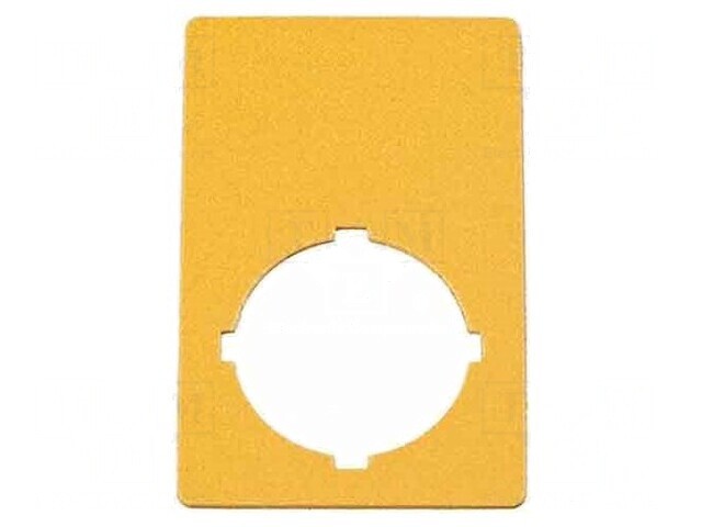 Tăbliţă descriptivă galbenă 22mm RMQ-Titan
