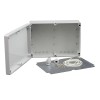 Doza exterior cu contraplaca metalica pentru montaj echipamente AWO604