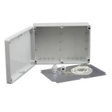 Doza exterior cu contraplaca metalica pentru montaj echipamente AWO604
