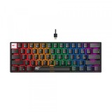 Tastatura Gaming HAVIT KB903L, RGB, 1.8m, Neagra, Universal