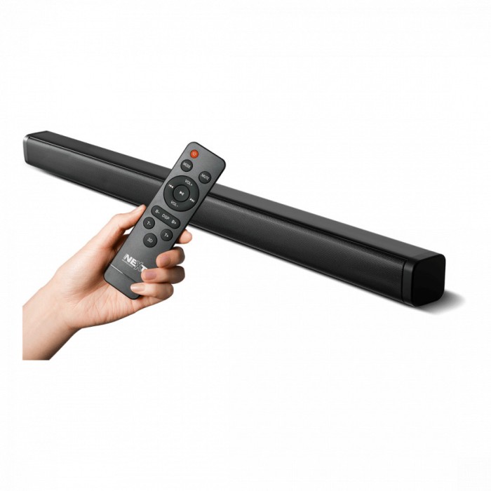 SB3 soundbar convertibil cu Bluetooth 5.0 si telecomanda