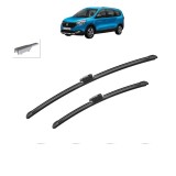 Cumpara ieftin Set 2 Stergatoare DACIA LODGY (JS) 2012-2019, pentru parbriz, Bosch Aerotwin