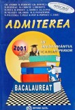 Admiterea in invatamantul superior. Bacalaureat matematica 2001 - 2001 - D. Barbosu Si COLAB. (@D123)