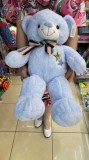 Urs de plus albastru Stelutze 50cm
