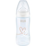 NUK First Choice + 300 ml biberon pentru sugari cu controlul temperaturii 300 ml