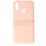 Husa Silicon Huawei P Smart 2019 Pink Sand - Calitate Premium, High Copy