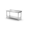 Masa Lucru Inox 180x70 Restaurant HORECA, Rebord &amp; Polita, Second Hand