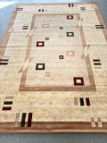 Cumpara ieftin Covor Model Lotos, 579-110, Marime, 160 x 230, cm, Bej, Crem, Inaltime Fir, 8, mm, Antialergic, Polipropilena, Living, Dormitor, Sufragerie, Birou