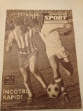 Revista SPORT, Nr. 6/1968, Rapid și Petrolul.