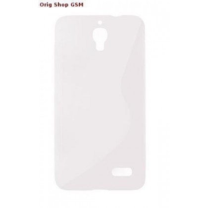 Husa Silicon S-line Samsung Galaxy S4 i9505 Alb