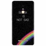 Husa silicon pentru Xiaomi Remdi Note 3, Black Is Not Sad