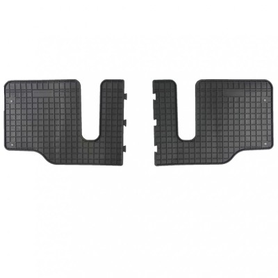 Set covorase auto din cauciuc Mazda 5 din 2005-2010 Premacy 2005-2010 pentru Randul Al Treilea de scaune, presuri BestAutoVest, negre, 2 buc. AutoDriv foto