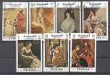 Fujeira 1968 Paintings, used AL.004, Stampilat