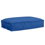 vidaXL Perna pentru palet pentru șezut Albastru regal 60x40x8 cm Material Oxford