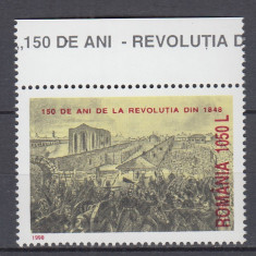 ROMANIA 1998 LP 1462 -150 ANI DE LA REVOLUTIA DIN 1848 MNH