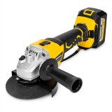 Polizor unghiular, flex cu 2 acumulator, 18 V 3.0 Ah, motor Brushless, diametru disc 125 mm, Powermat